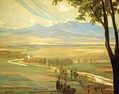 Avila Morning (The Ambles Valley), 1908, 97 × 123 cm. Museo Nacional de Arte