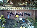 Example of Jygogatron graffiti ffound in Coatbridge, W. Scotland