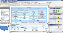 Screen shot of UNICOM System Architect software