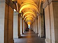 The arcade along Elizabeth Street