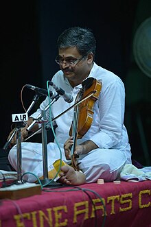 H.K. Venkatram at a concert