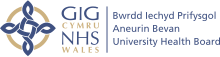 Logo of Aneurin Bevan University Health Board