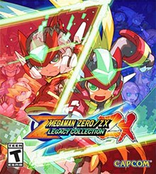 Mega Man Zero/ZX Legacy Collection cover