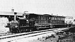 Manning Wardle locomotive Huddersfield at Quainton Road railway station circa 1898