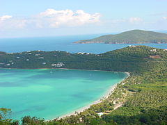 Magens Bay as seen from Drake's Seat, St. Thomas