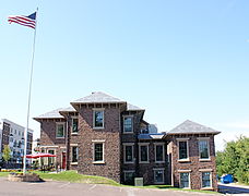 Restored company office building. 40°08′04″N 75°30′47″W﻿ / ﻿40.13444°N 75.51306°W﻿ / 40.13444; -75.51306﻿ (Phoenix Iron Company - Office)