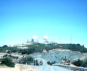 Mill Valley Air Force Station radar domes, Mount Tamalpais, California August 1975