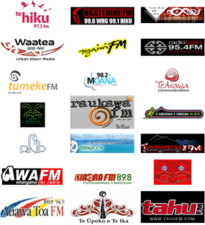 Iwi Radio Network Logos 2015