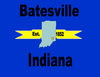Flag of Batesville, Indiana