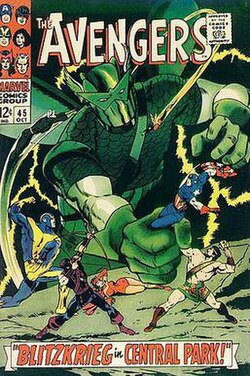 Avengers #45 (October 1968). Art by Don Heck.