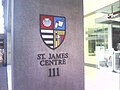 St. James Building sign - 20 May 2007.