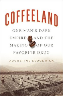 Cover of the book Coffeland, showing a coffee plantation
