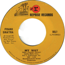A-side label of US single