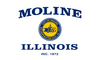 Flag of Moline, Illinois