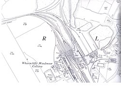 Overview of the colliery circa 1932.