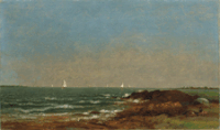 Shore of Darien, Connecticut by John Frederick Kensett