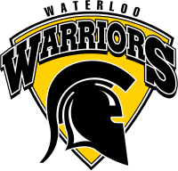 Waterloo Warriors athletic logo