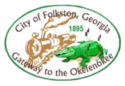 Official logo of Folkston, Georgia