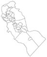 Blank map of Camden County's boroughs