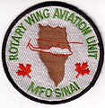Badge worn by members of the Canadian Contingent Rotary Wing Avation Unit 1989-90