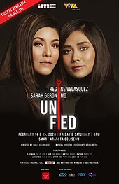 A poster of the concert Unified