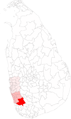 Location of Agalawatta