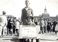 Rag festivities in Church Square in 1910