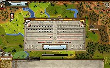 A preview image of Rise of Prussia showing the map, interfaces, and battle report.