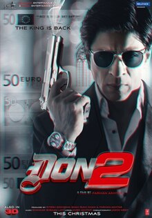 A poster of Don 2
