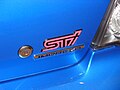 Subaru Impreza WRX STI 2006 - rear badge (Australian model)