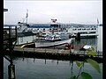 MS Mount Washington at dock along with her smaller sister ship the MV Sophie C