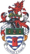 Coat of arms of Conwy County Borough Council