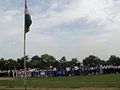Independence day celebration in town field