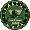 Official seal of Alto, Georgia
