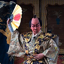 A captivating moment from Kodomo Kabuki, the children's kabuki theater at the Hikiyama Matsuri in Nagahama, Japan. Here, a young performer embodies the role of Warrior Kumagai Jiro Naozane, showcasing the depth of talent and dedication among the young actors. Image source: lensonjapan.