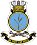 HMAS Condamine's badge