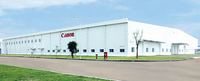 Canon electric factory in Japan.