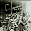 Children attending Convention of Jehovah's Witnesses at Yankee Stadium.