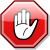 File:Stop hand nuvola.svg