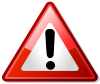 Warning icon