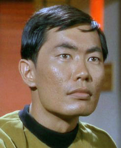 星际旅行（1966）中的苏鲁光上尉。