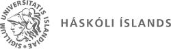 Logo of the Háskóli Íslands