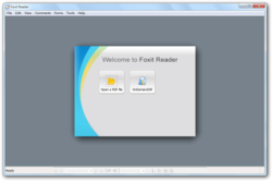 Foxit Reader 3.1.4执行于Windows 7
